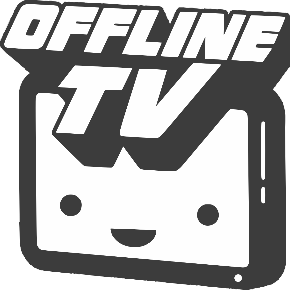 Even tv. Offline TV. Оффлайн-ТВ. Логотип Твича. Offline стикер.