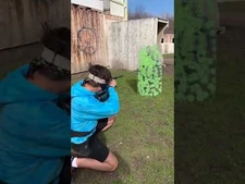 100_Paintballs_vs_Riot_Shield!