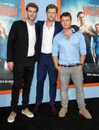 Chris with his brothers