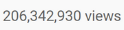 A typical view count.