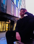 Kris Ros in 2022 in Krakow, Poland