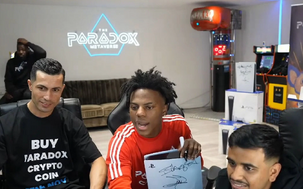 Darren realizing his microphone was still on