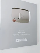 Silver Play Button