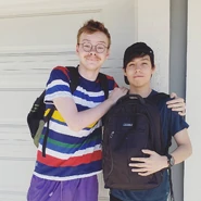 QuackityAksually.jpg (82 KB) Alex with Aksually.