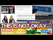 A ChloeGames video about survey scams, specifically those promising free Robux.