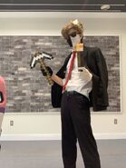 Ranboo's Minecraft torch and pickaxe