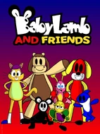 Baby Lamb & Friends Poster