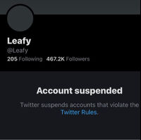 Rip leafy on Twitter 