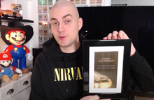 Seth's award for the most likes in a comment.[4]