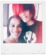 Boris and his mother, Yailis