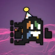 Personaje de 95bro que fue mostrado en el especial de su cumpleaños