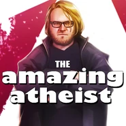 Antigua imagen de perfil de Amazing Atheist.