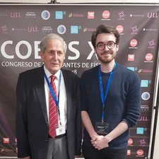 Crespo en el Congreso Coefis con el premio Nobel Cohen-Tannoudji