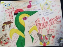 Dibujo creado por uno de sus Fans. Ganador del primer lugar en la categoría de Dibujo a Mano.
