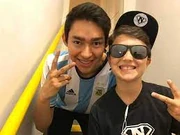 Nordeltus con Fernanfloo en el Club Media Fest.