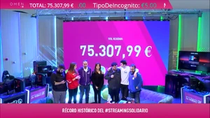 Dinero recaudado para JuegaTerapia en el Streaming Solidario 2018