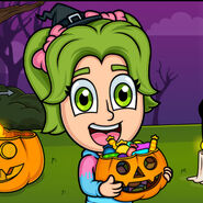 Icono en Halloween.