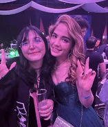 AnsiChan Junto a Staryuuki en la segunda edición de los premios Esland 2023 en México.