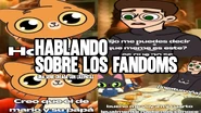 portada de hablando sobre los fandoms.