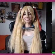 Johanna en sus inicios de ser Streamer.
