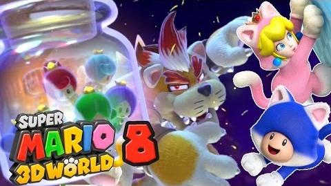 Jusqu'au Bout de Super Mario 3D World - C'est La Fin Pour Bowser ! (Dernier Boss Monde 8)