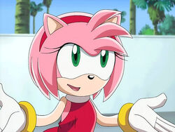 CapCut First vid. #Sonic #Amy #AmyRose #sonicexenightmarebeginning #s, sonic  x amy