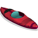 Hawaiian Red Kayak 39