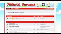 How to use the YoWorld Forums-0