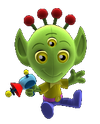 Space Alien With Raygun Plush 9