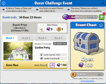 Decor Challenge Event