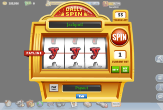 Second Slot Machine (now removed)