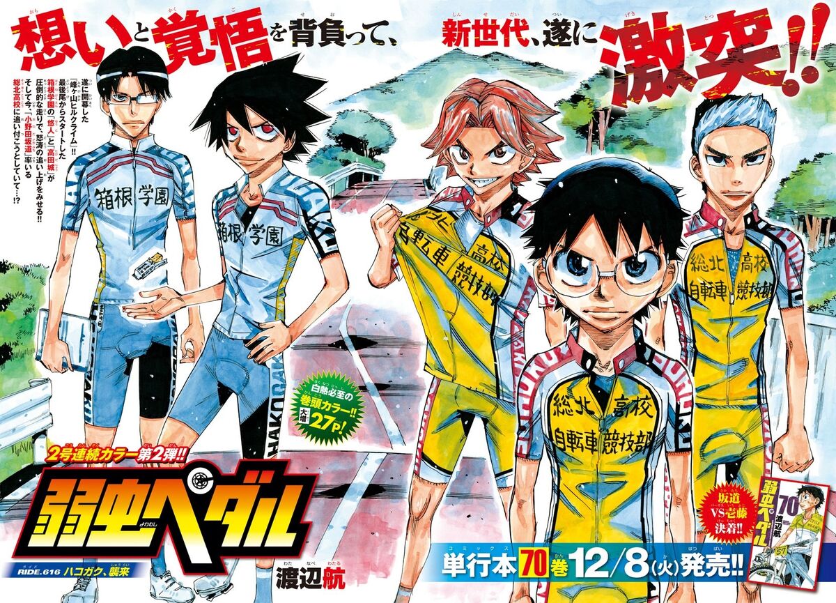 Chapter 464, Yowamushi Pedal Go!! Wiki