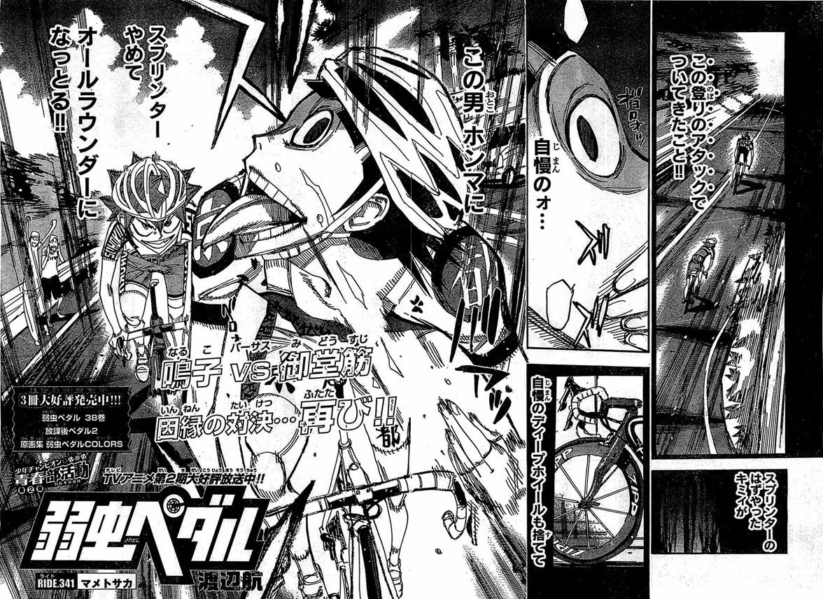 Chapter 341 Yowamushi Pedal Go Wiki Fandom