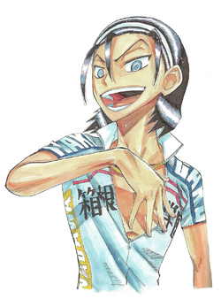 AmiAmi [Character & Hobby Shop]  Deka Chara Mirror Yowamushi Pedal: Limit  Break 14/ Jinpachi Toudou (New Illustration)(Pre-order)