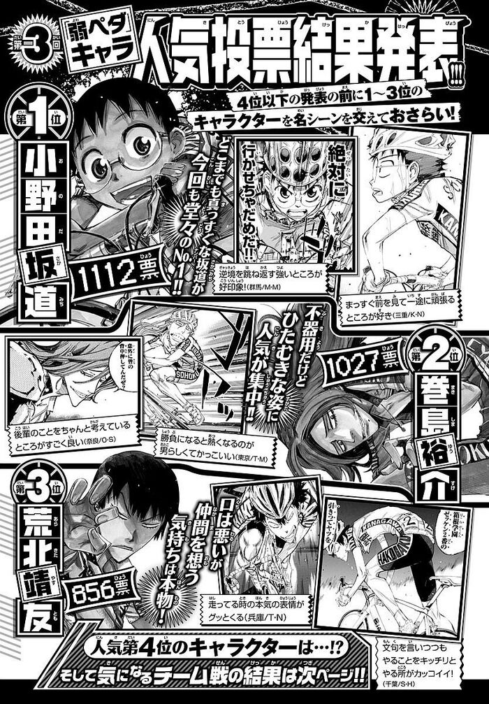 Read Yowamushi Pedal Vol.50 Chapter 432: Haircut on Mangakakalot