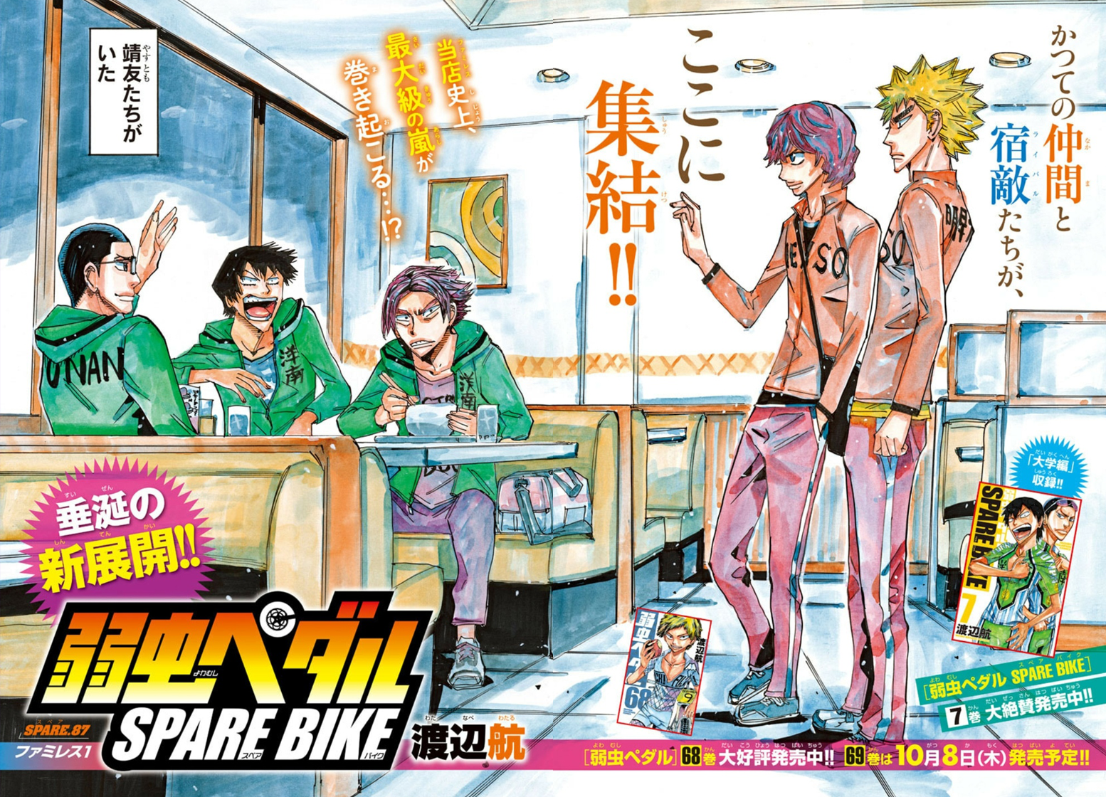 Spare Bike Chapter 87 Yowamushi Pedal Go Wiki Fandom Spare Bike Chapter 87 Yowamushi Pedal Go Wiki Fandom