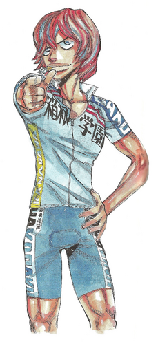 Yowamushi Pedal Mini Shikishi Art Board Hayato Shinkai Limit Break  Cyberpunk Ver