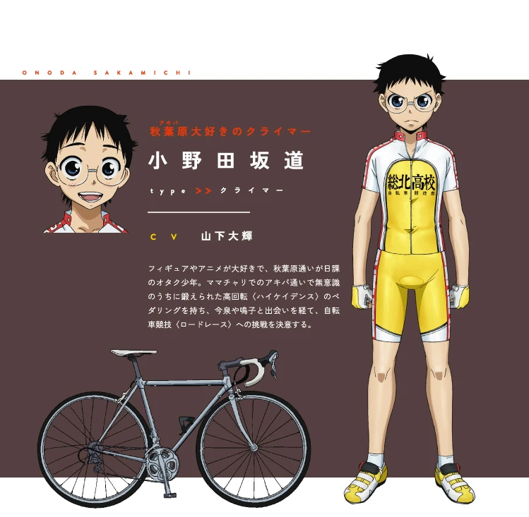 Onoda Sakamichi Gallery Yowamushi Pedal Go Wiki Fandom