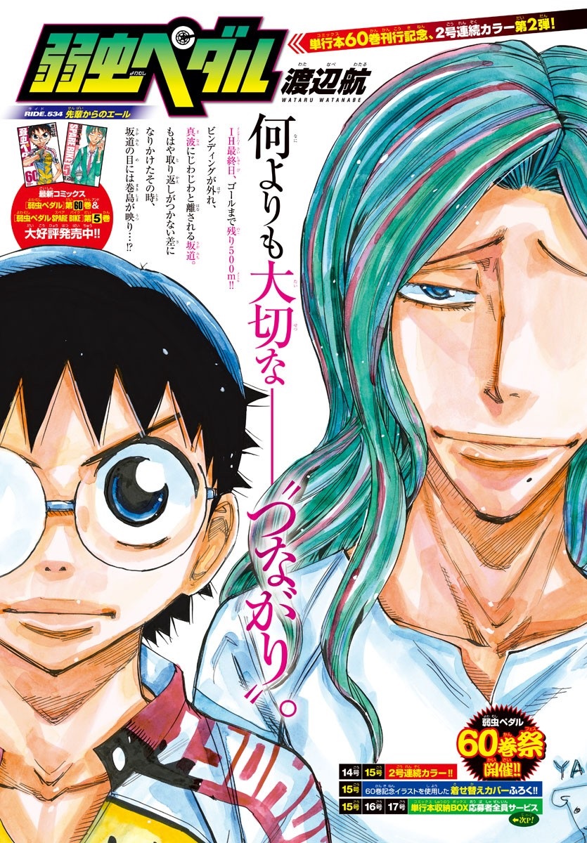 Chapter 534 Yowamushi Pedal Go Wiki Fandom