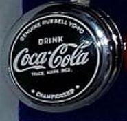 Coke championship, silver-plated with black caps (english)
