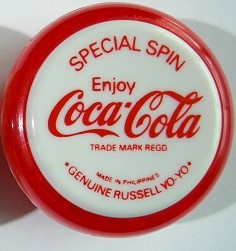 コレクション Coca-Cola Russell Yo-Yo Special Spin Vintage 1989 Jack Russell Coca-Cola Special Spin Coke Yo-Yo
