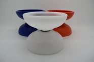 Silverback King in Orange, White, and Blue