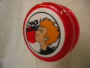 Signature yo-yo for Shinji Saito (from Dave Schulte's collection)