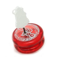 The string gap adjustment gimmick in action