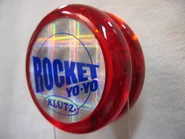 Klutz Rocket, a re-branded version of the Technic included with The Klutz Yo-Yo Book. (from Dave Schulte's collection)