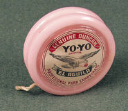 El Aguila, a slimline yo-yo using the same mold as Roy Rogers Roundup King.
