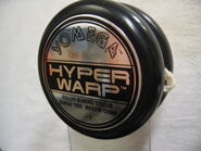 Hyper Warp with prototype side caps. (from Dave Schulte's collection)