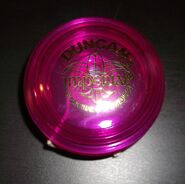 Duncan "Imperial" from 2007. Transparent pink version - made in China.