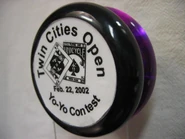 2002 Twin Cities Open Yo-Yo Contest yo-yo (from Dave Schulte's collection)