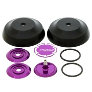 Individual components, excluding the bearing and response pads